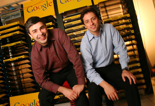 Brin and Page Google Founder